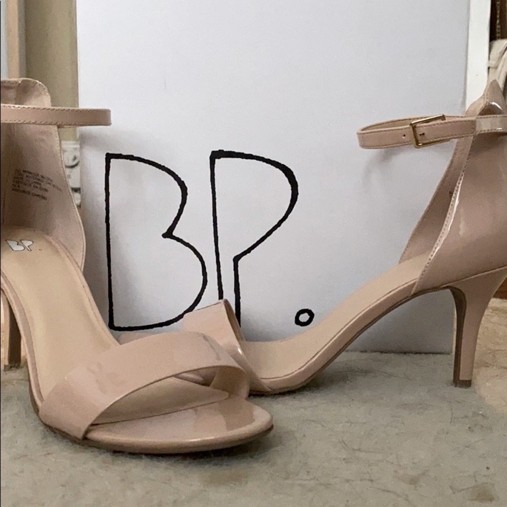Blush Patent Heels in 9.5W